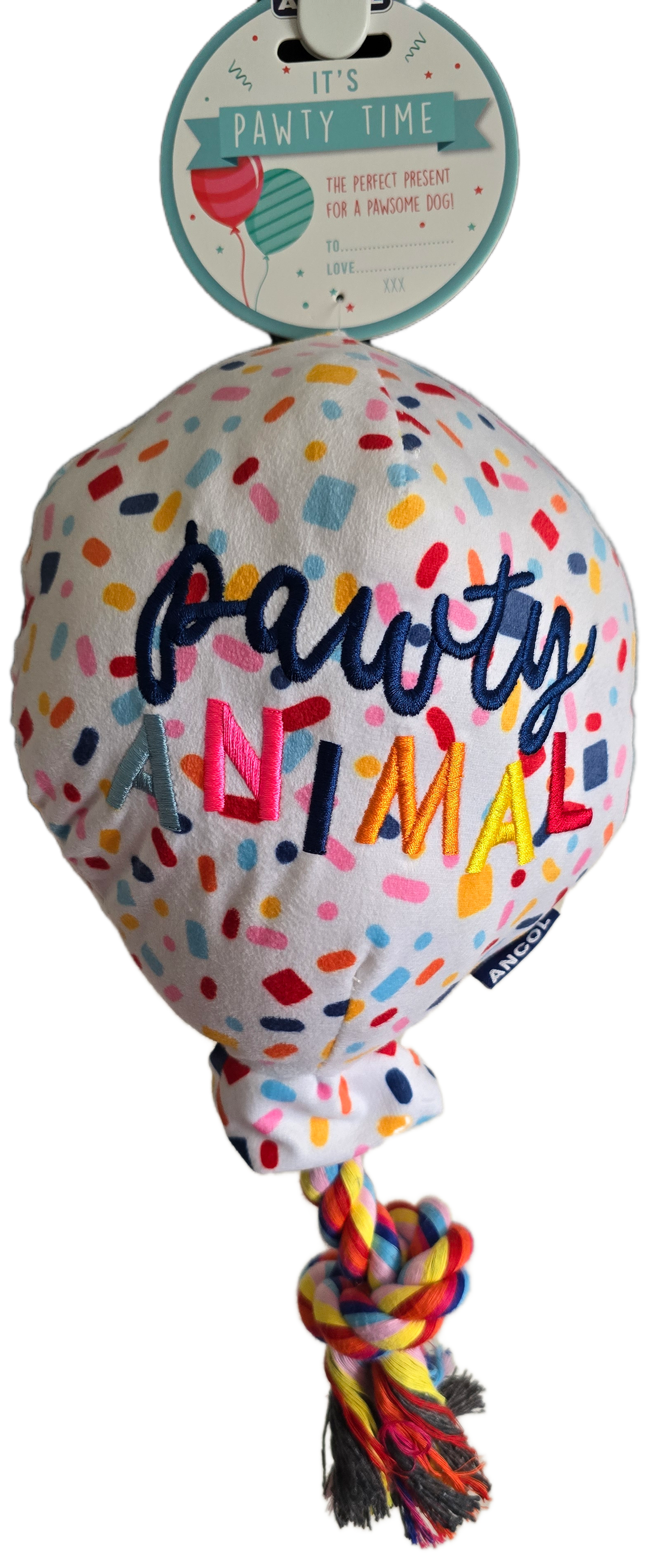 Pawty Balloon Dog Toy