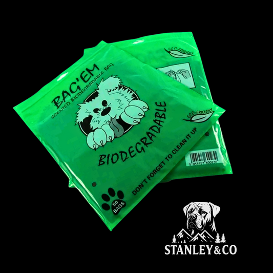 Bag'Em Scented Biodegradable Poop Bags - Pack Size 50 bags
