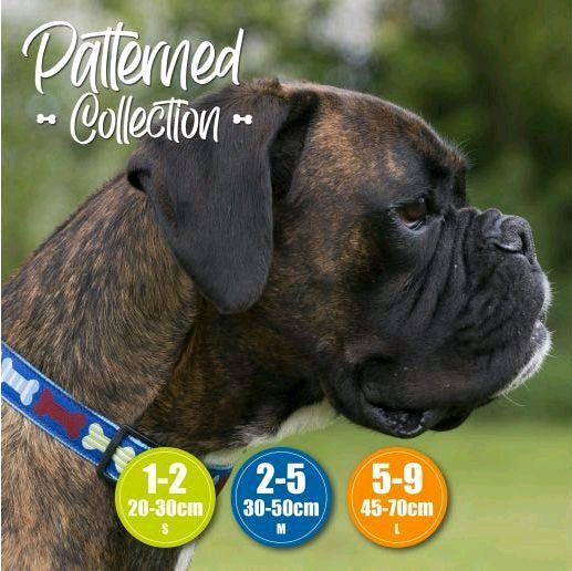 Dog Collars - Choose from Patterns or Plain Designs