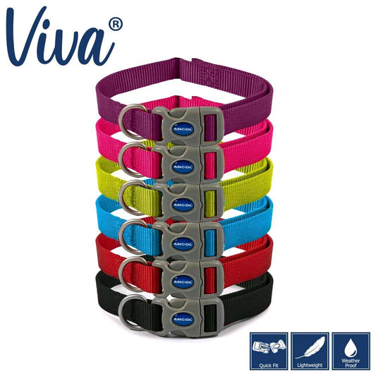 Dog Collars - Choose from Patterns or Plain Designs